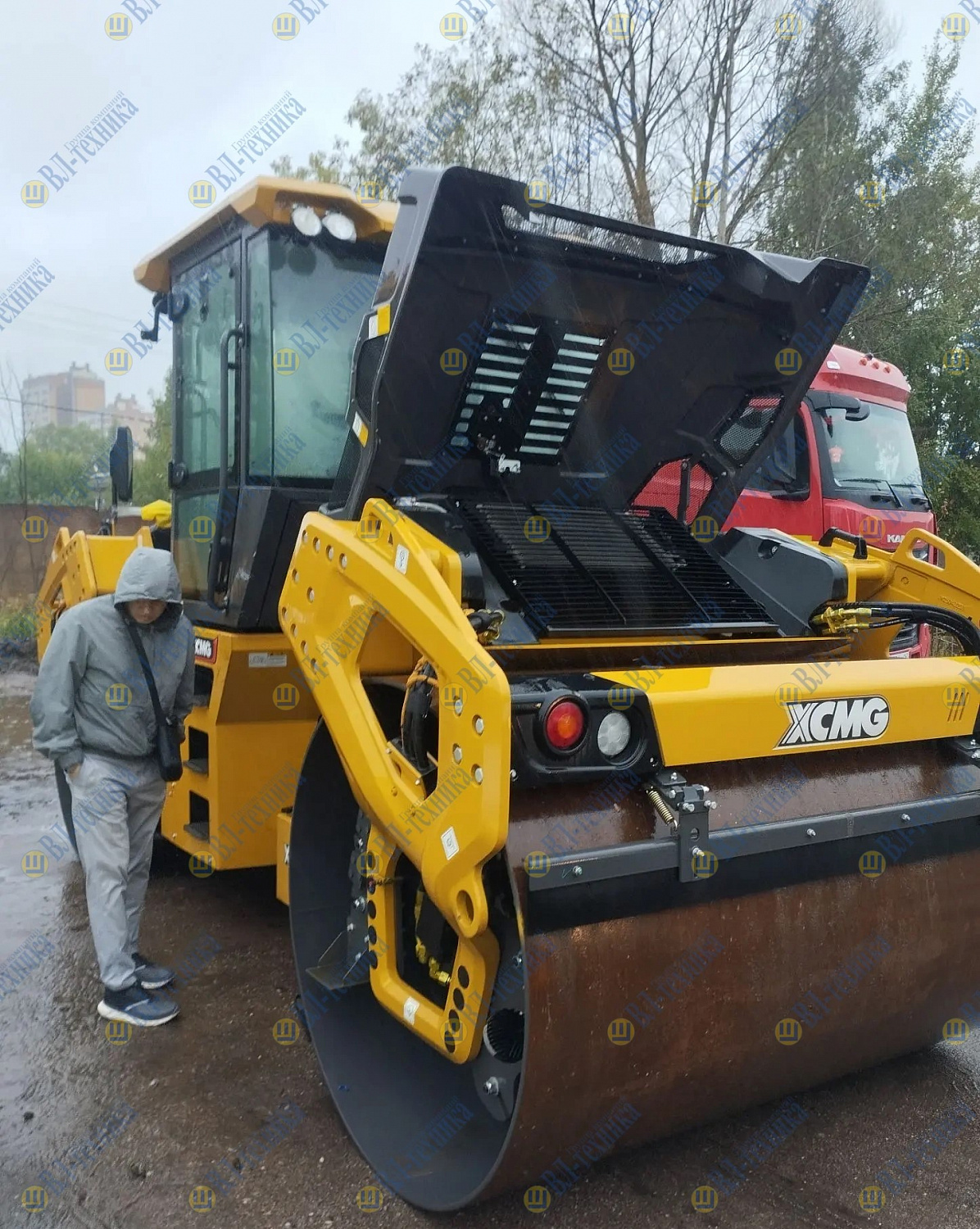 Передача клиенту асфальтового катка XCMG XD135T  - 19.08.2026  Ленинградская обл.